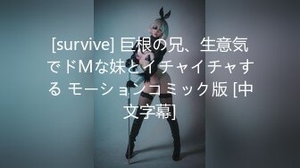 [survive] 巨根の兄、生意気でドMな妹とイチャイチャする モーションコミック版 [中文字幕]