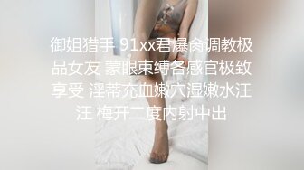 御姐猎手 91xx君爆肏调教极品女友 蒙眼束缚各感官极致享受 淫蒂充血嫩穴湿嫩水汪汪 梅开二度内射中出