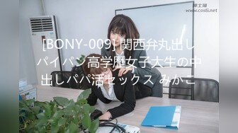 [BONY-009] 関西弁丸出しパイパン高学歴女子大生の中出しパパ活セックス みかこ