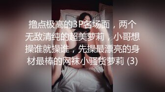 撸点极高的3P名场面，两个无敌清纯的超美萝莉，小哥想操谁就操谁，先操最漂亮的身材最棒的网袜小骚货萝莉 (3)